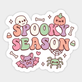 Cute Spooky Season Halloween Doodle Sticker